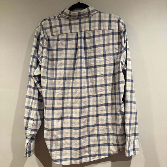 Vineyard Vines Slim Longshore Shirt Men’s Large Blue Plaid Button Down - Picture 4 of 4